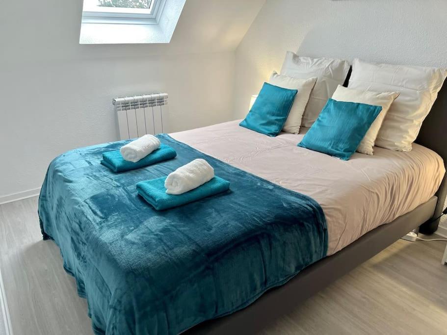 Perle Beach, Petite Maison Situee En Bord De Plage, Piscine. Guidel Ngoại thất bức ảnh