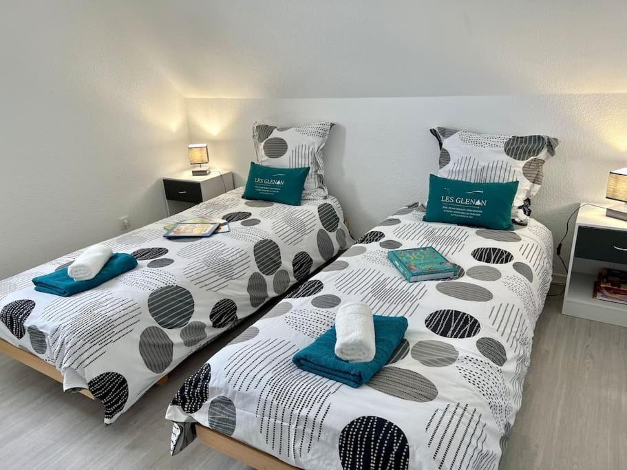 Perle Beach, Petite Maison Situee En Bord De Plage, Piscine. Guidel Ngoại thất bức ảnh